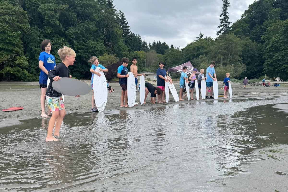 Sign Up For The Pacific Edge Adventures Skim Camp – basecamp board and bike