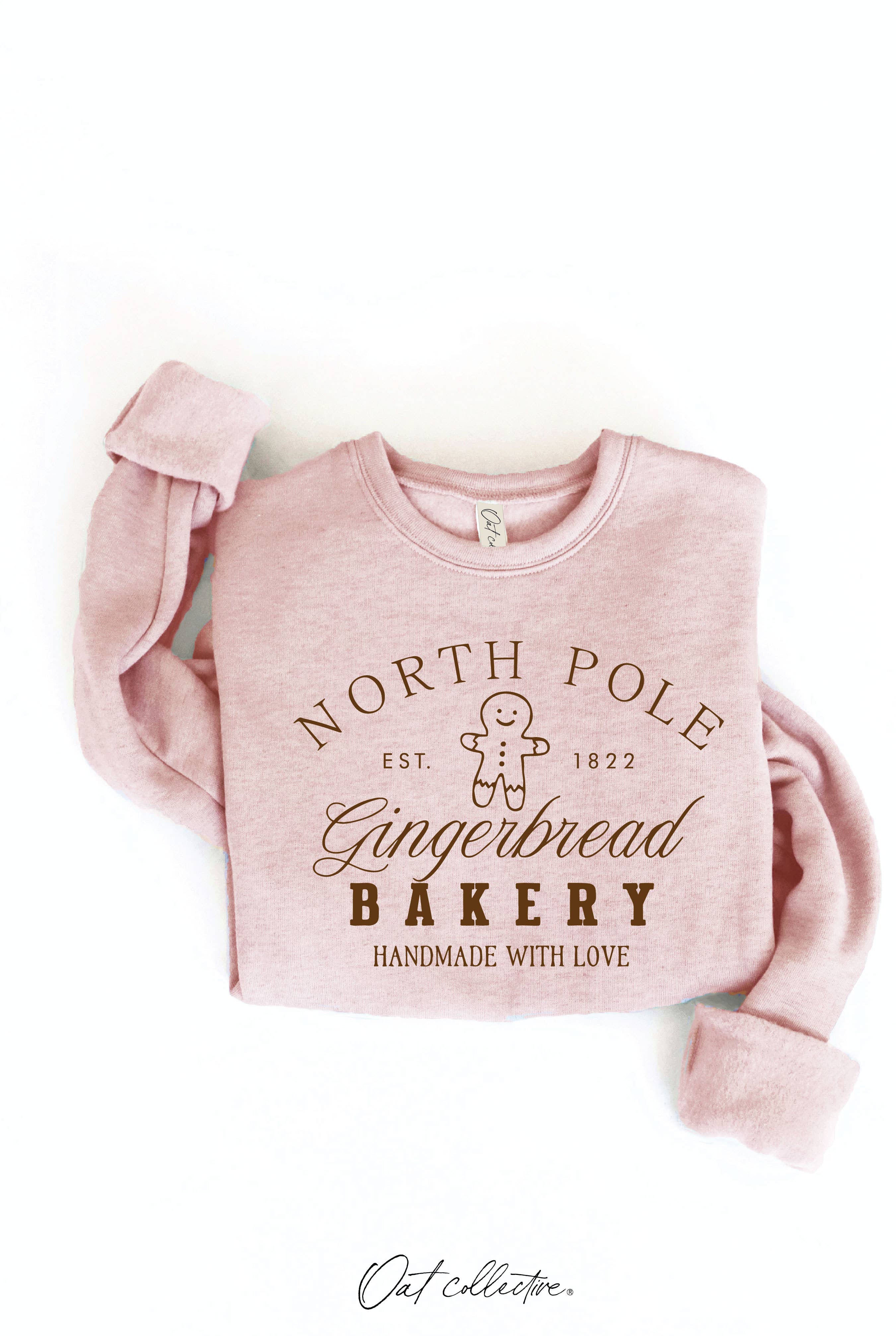 NORTH POLE GINGERBREAD BAKERY   Graphic Sweatshirt