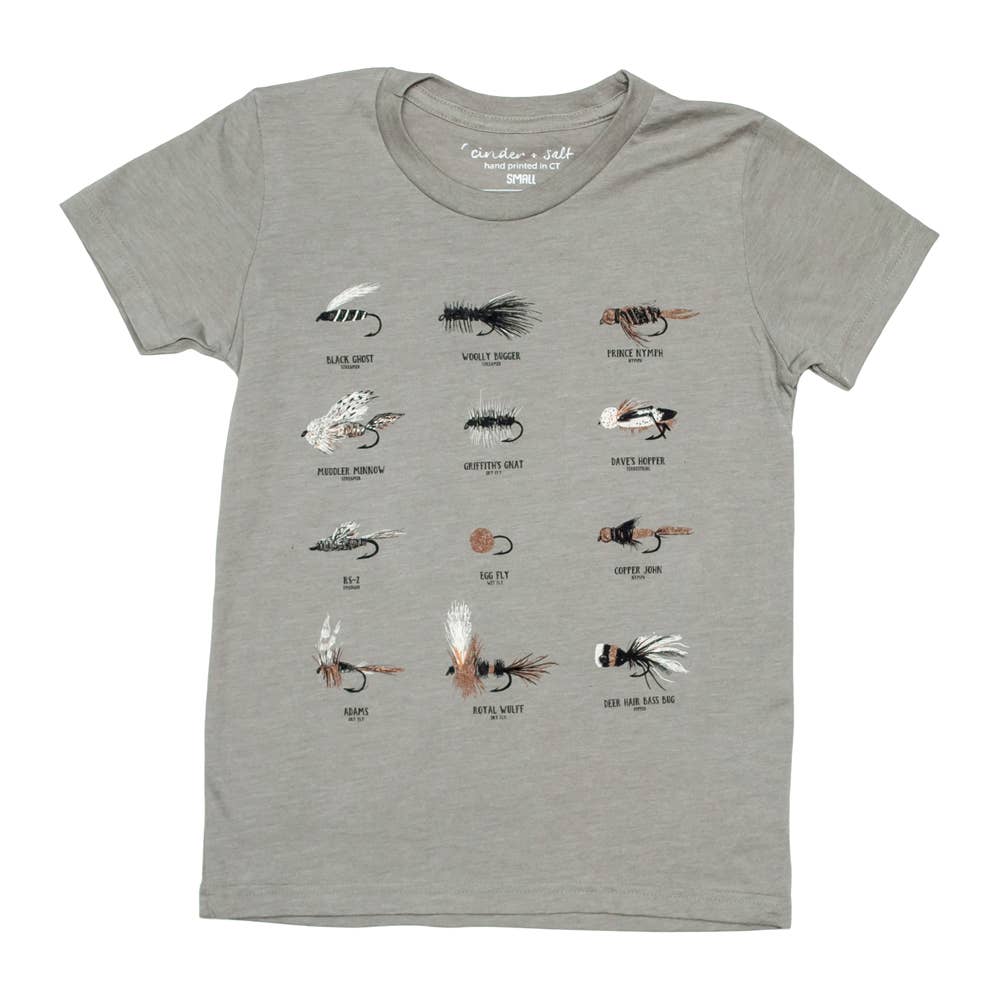 Kids Fly Fishing Lures Tee