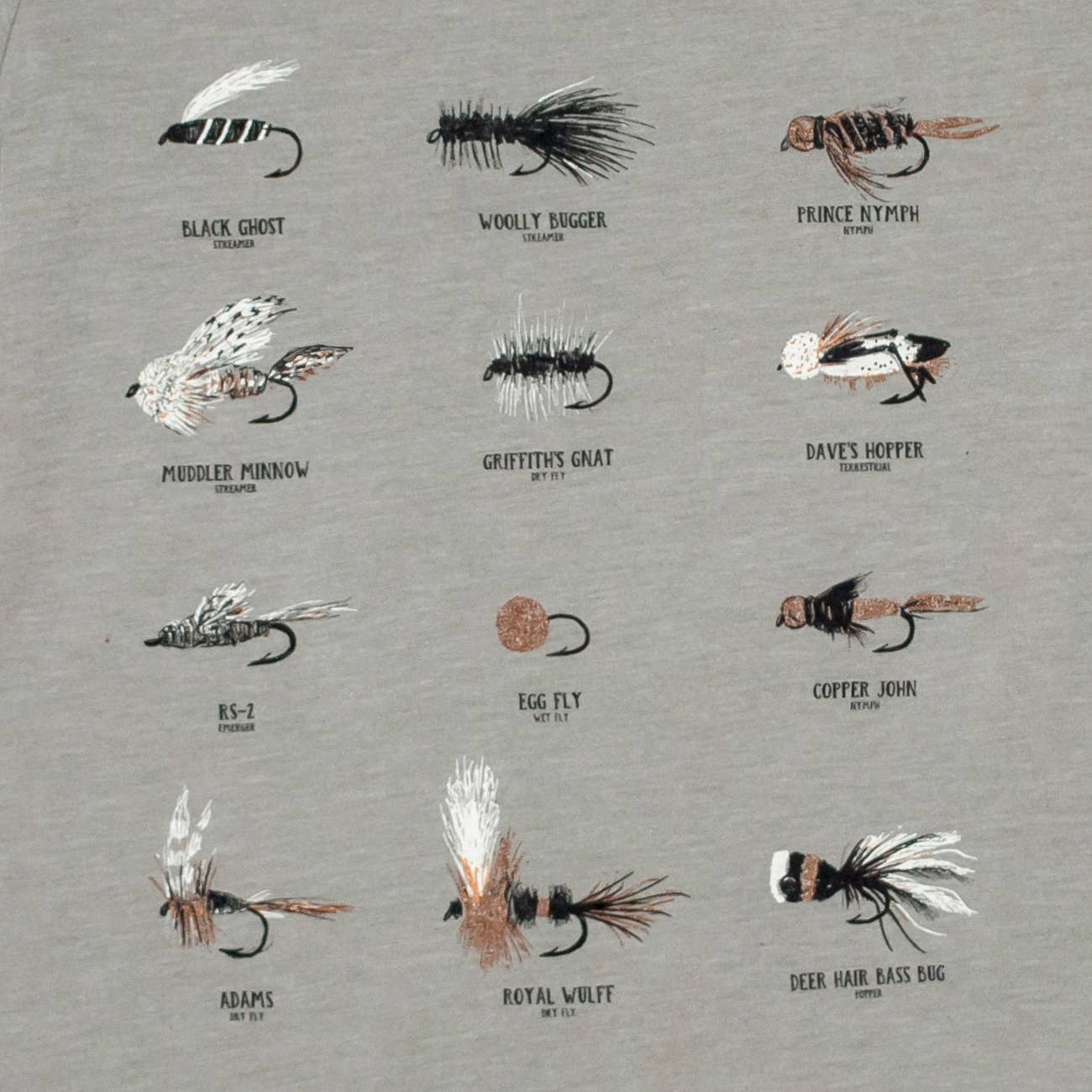 Kids Fly Fishing Lures Tee