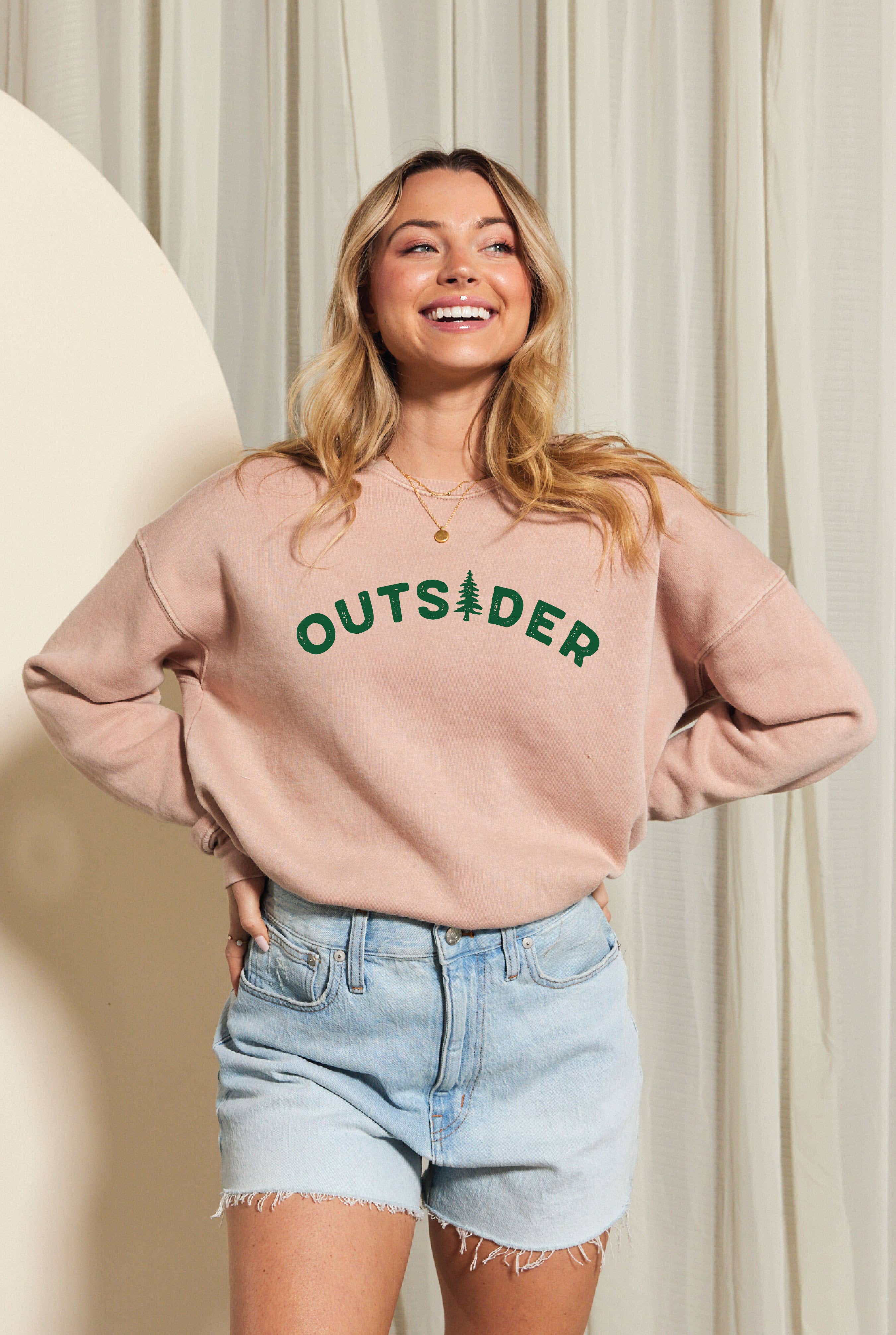 OUTSIDER Mineral Graphic Sweatshirt