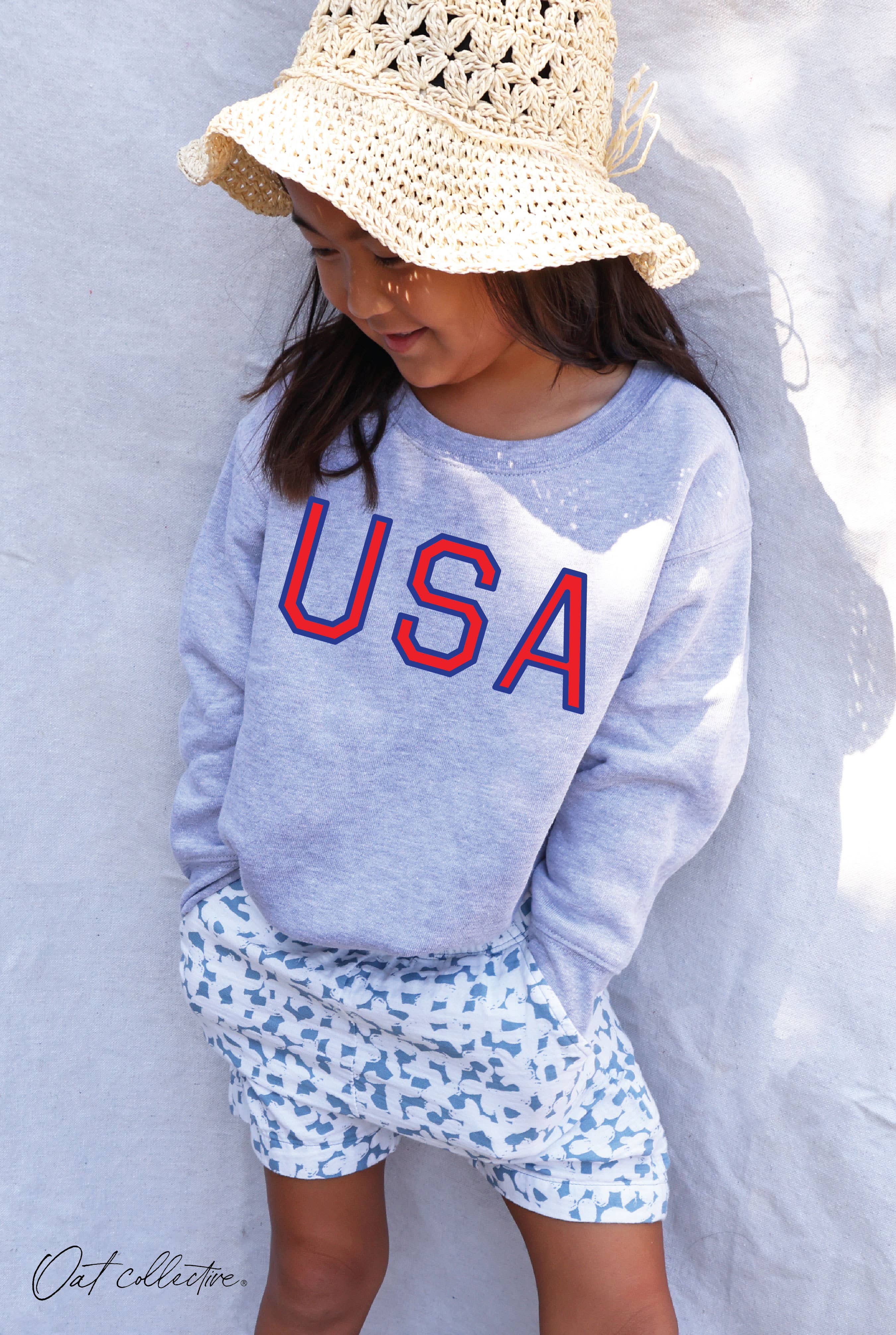 USA Toddler Unisex Graphic Sweatshirt