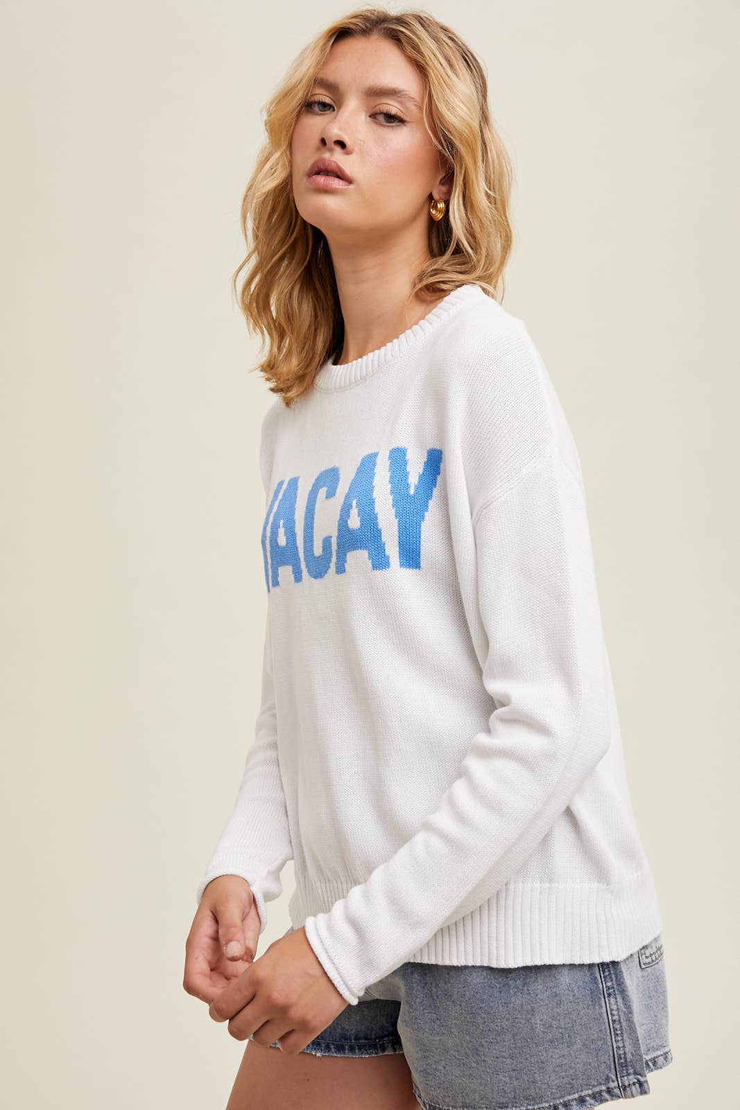VACAY LIGHTWEIGHT SWEATER / WL24-9274