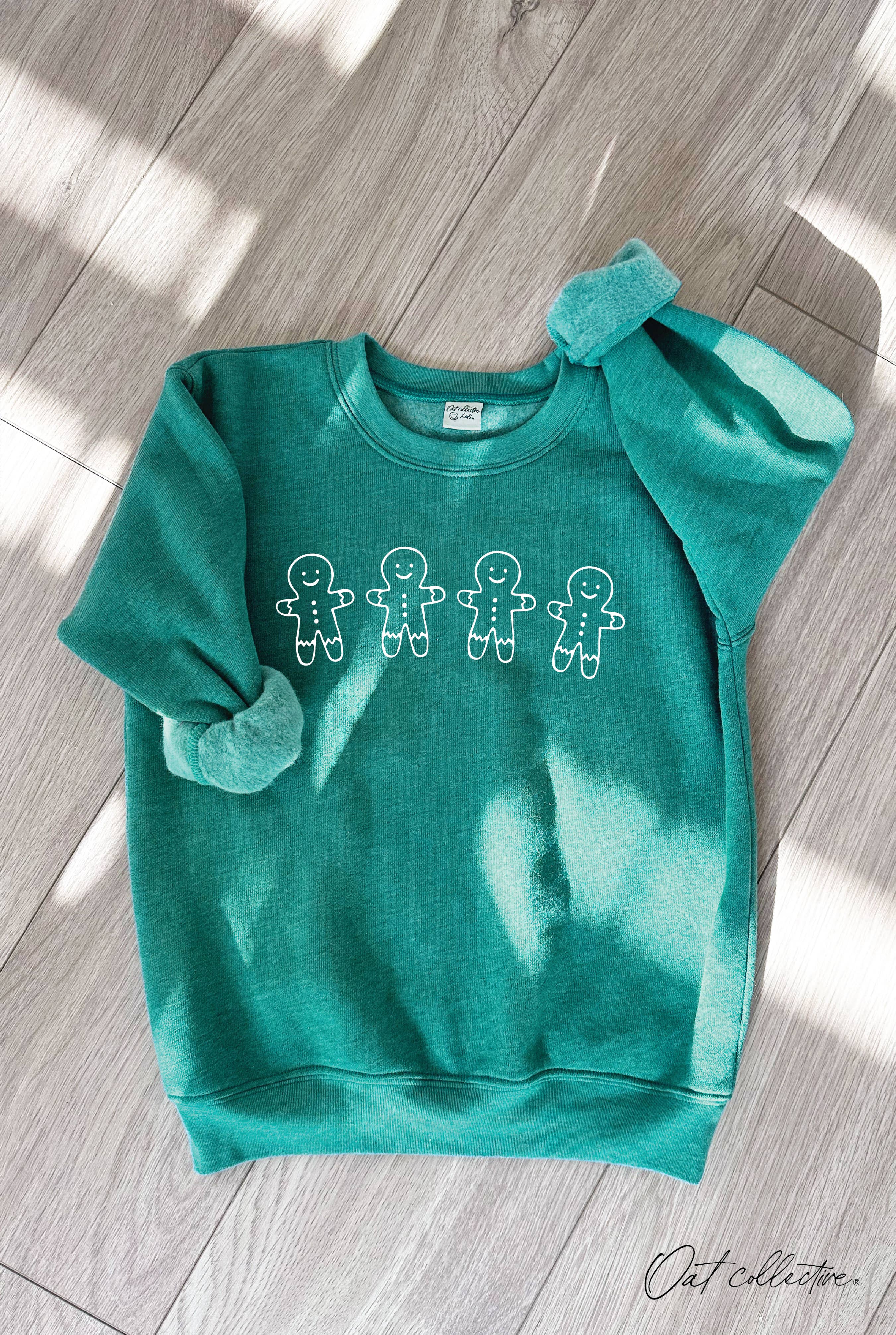 GINGERBREAD ROW  Unisex Youth Graphic Sweatshirt