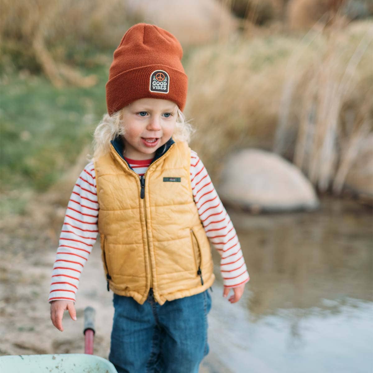 Baby & Kids Beanie | Good Vibes