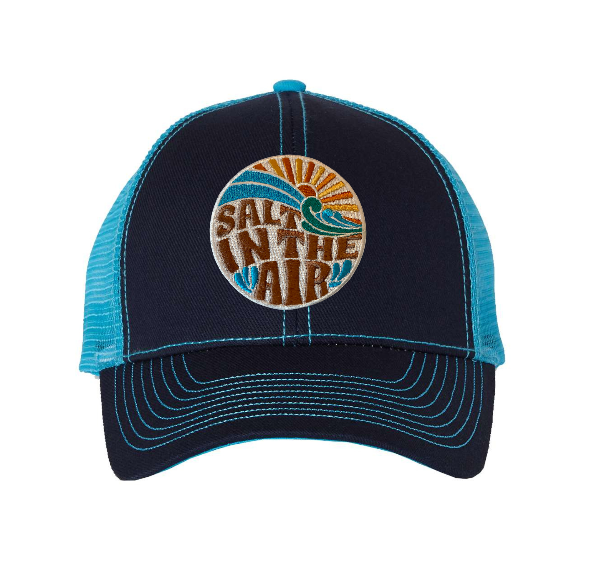 Trucker Hat- Salt in the Air Patch - Beach Trucker Hat