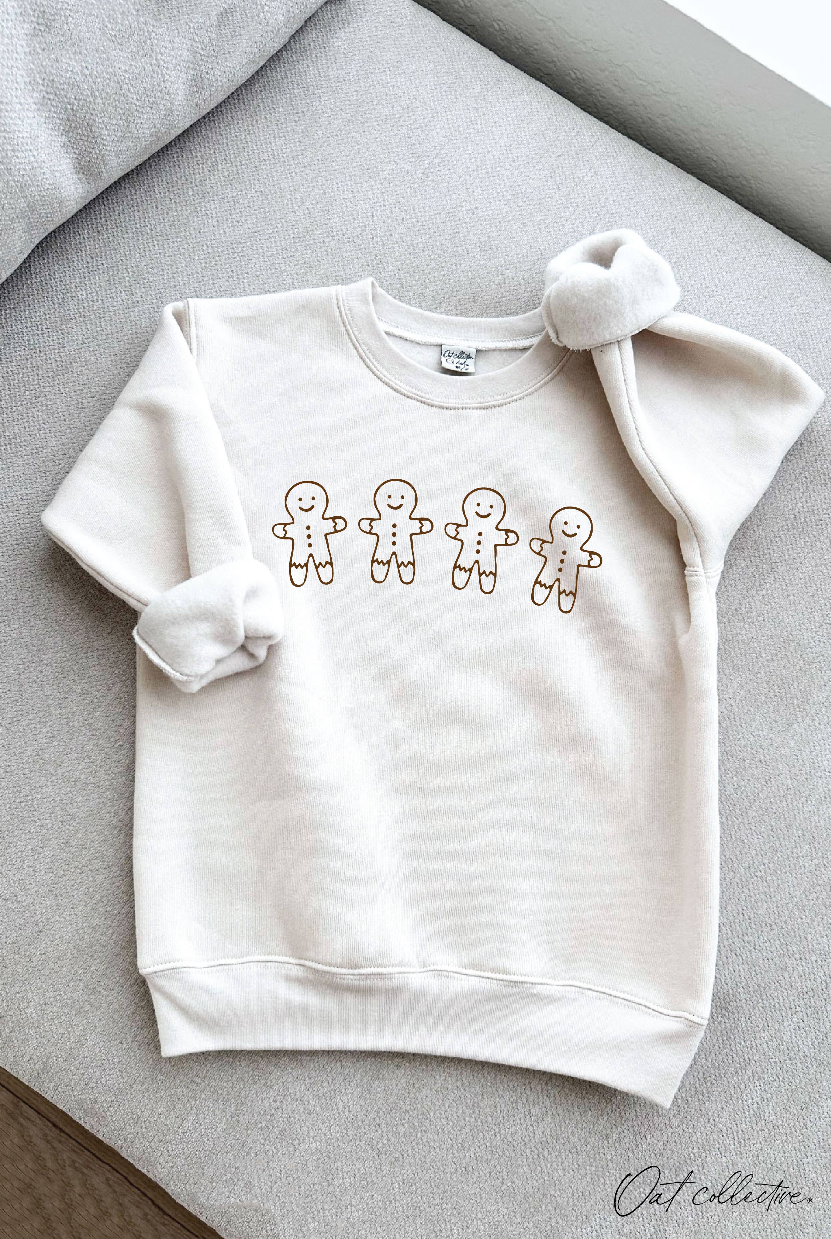 GINGERBREAD ROW  Unisex Youth Graphic Sweatshirt