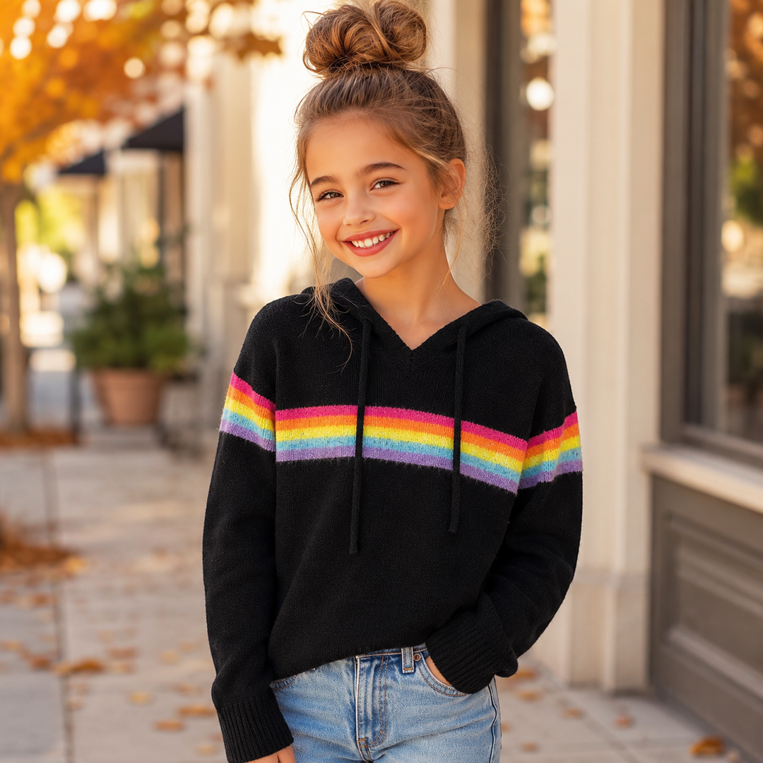 "The Rainbow" Sweater for Girls &amp; Tweens for Fall