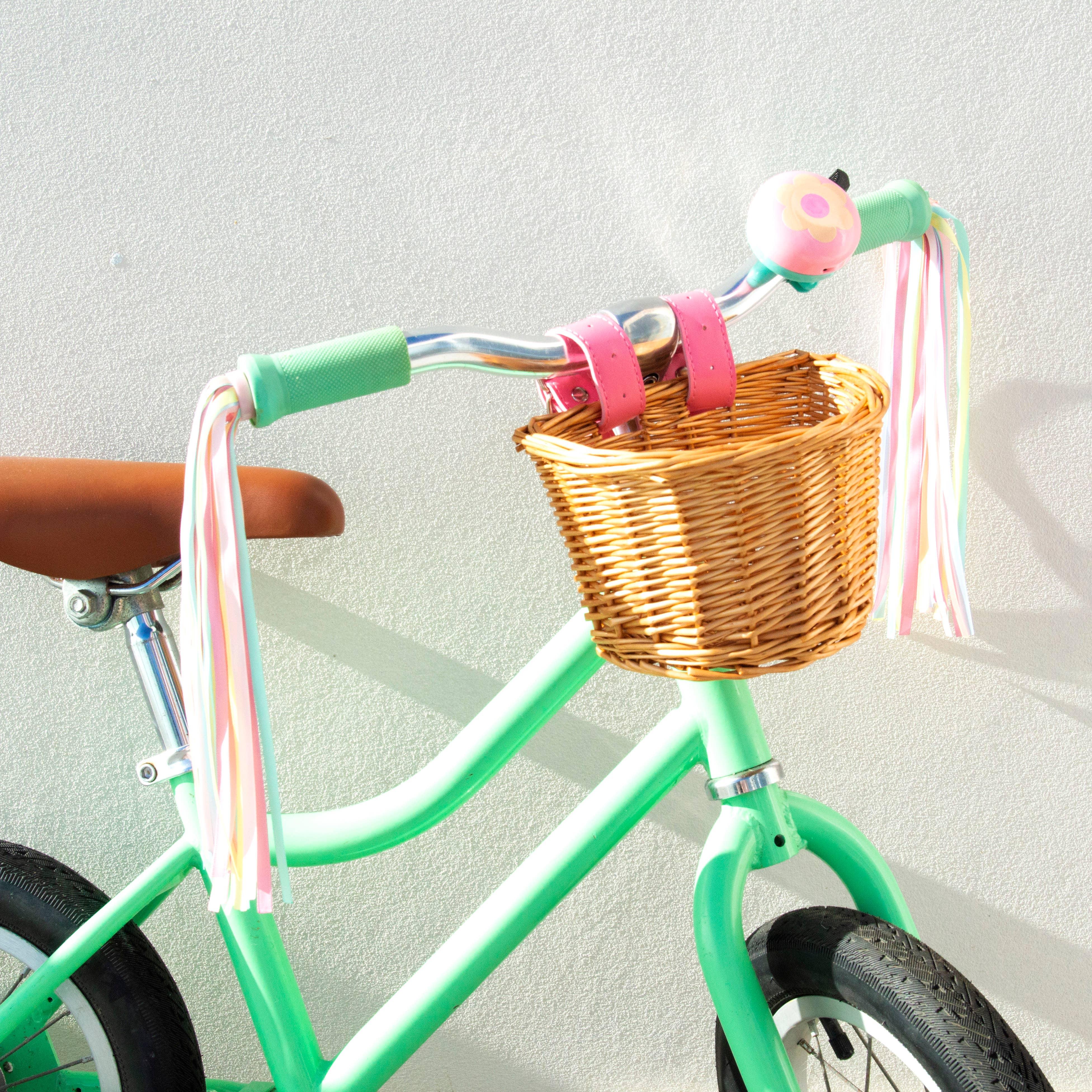 Pastel Rainbow Bike & Scooter Streamer