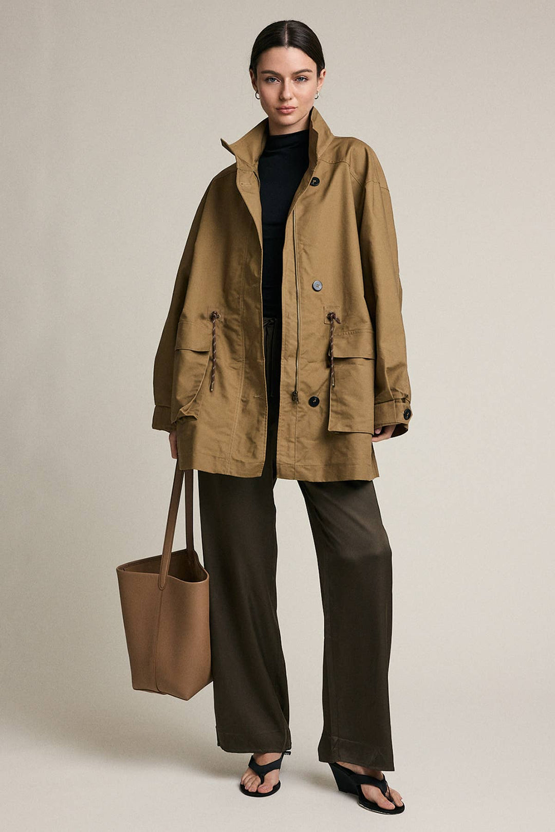 Stand Collar Utility Field Jacket - RJ1187