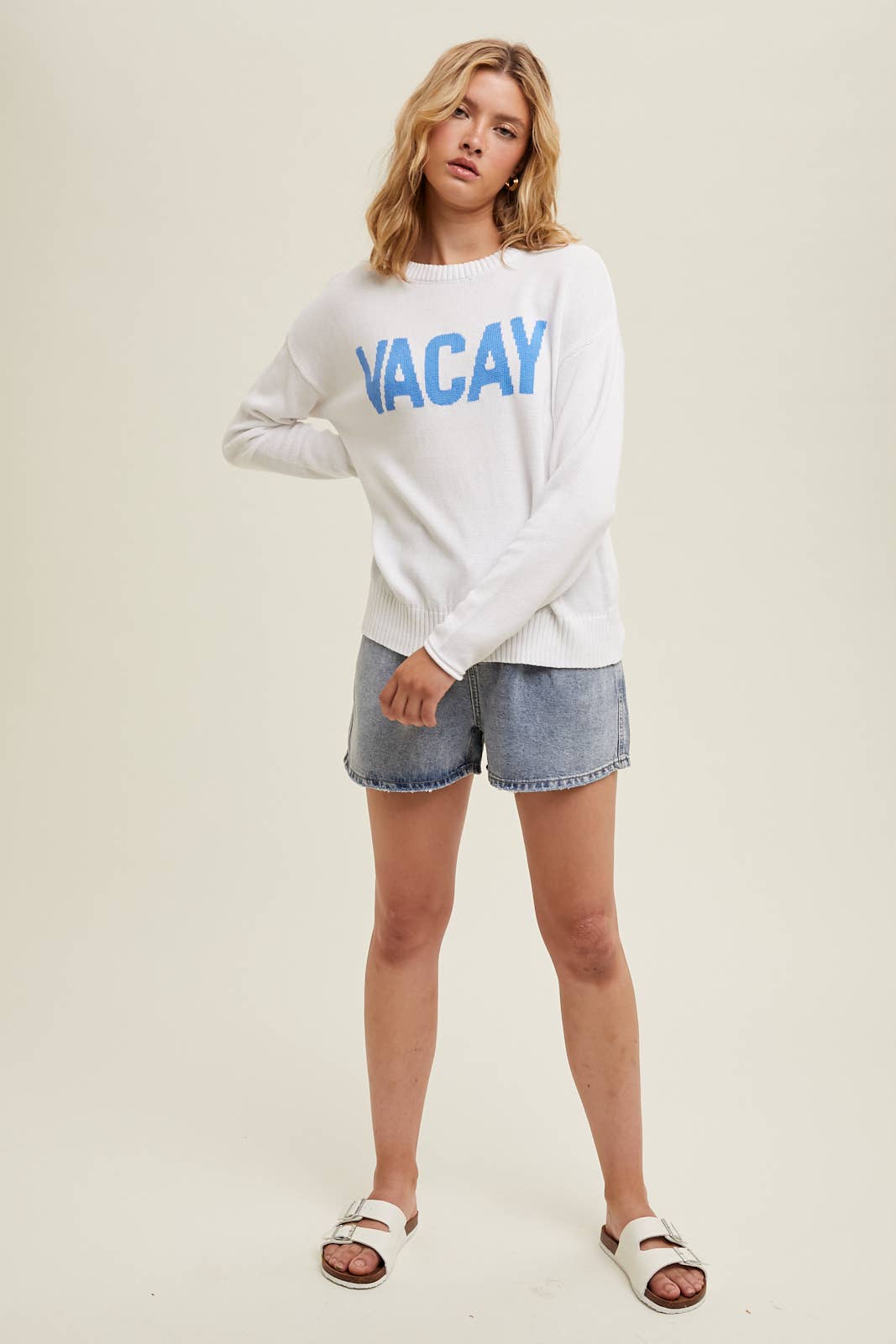VACAY LIGHTWEIGHT SWEATER / WL24-9274