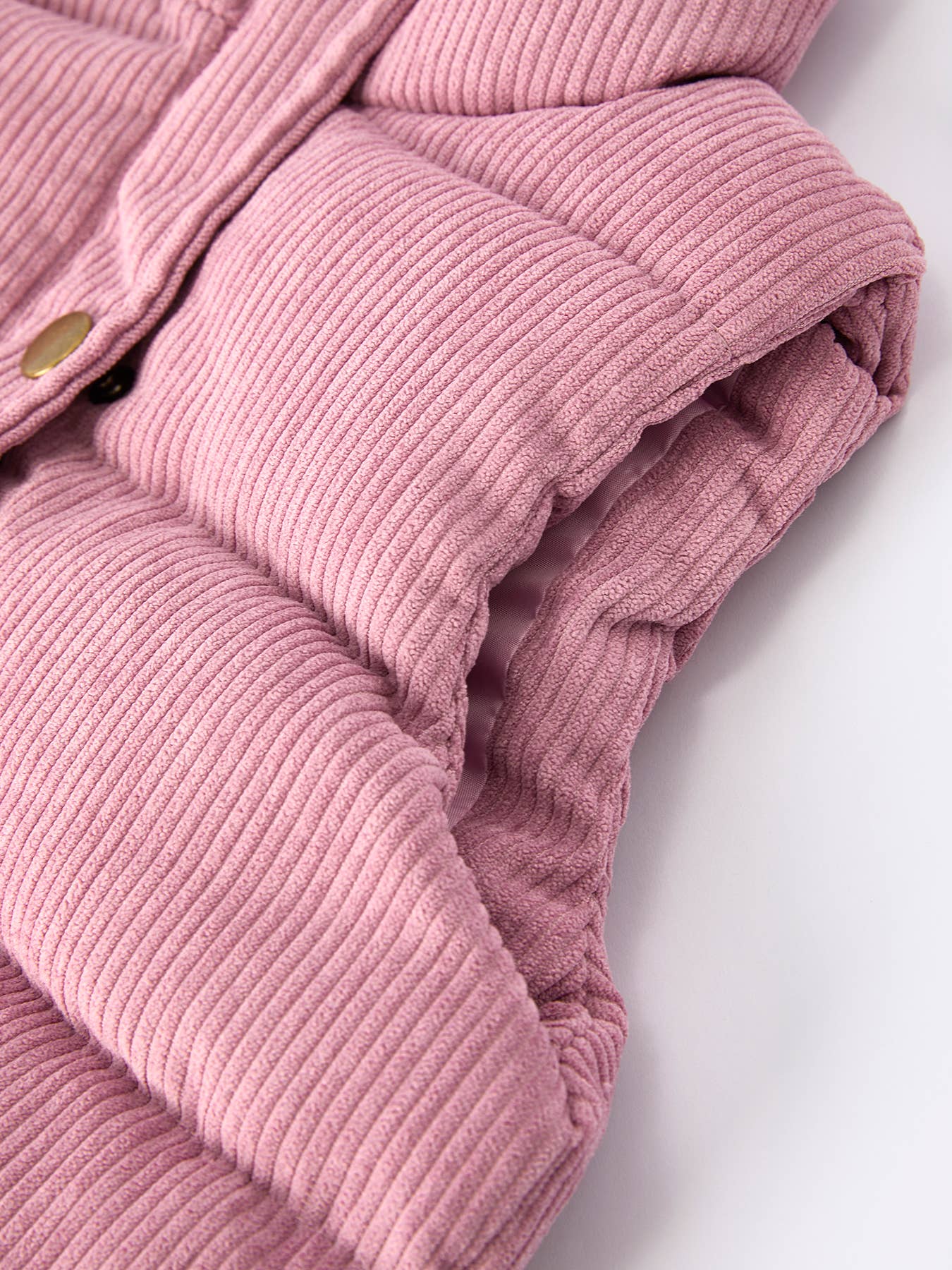 Baby Girl Stripe Down Vest – Warm & Stylish