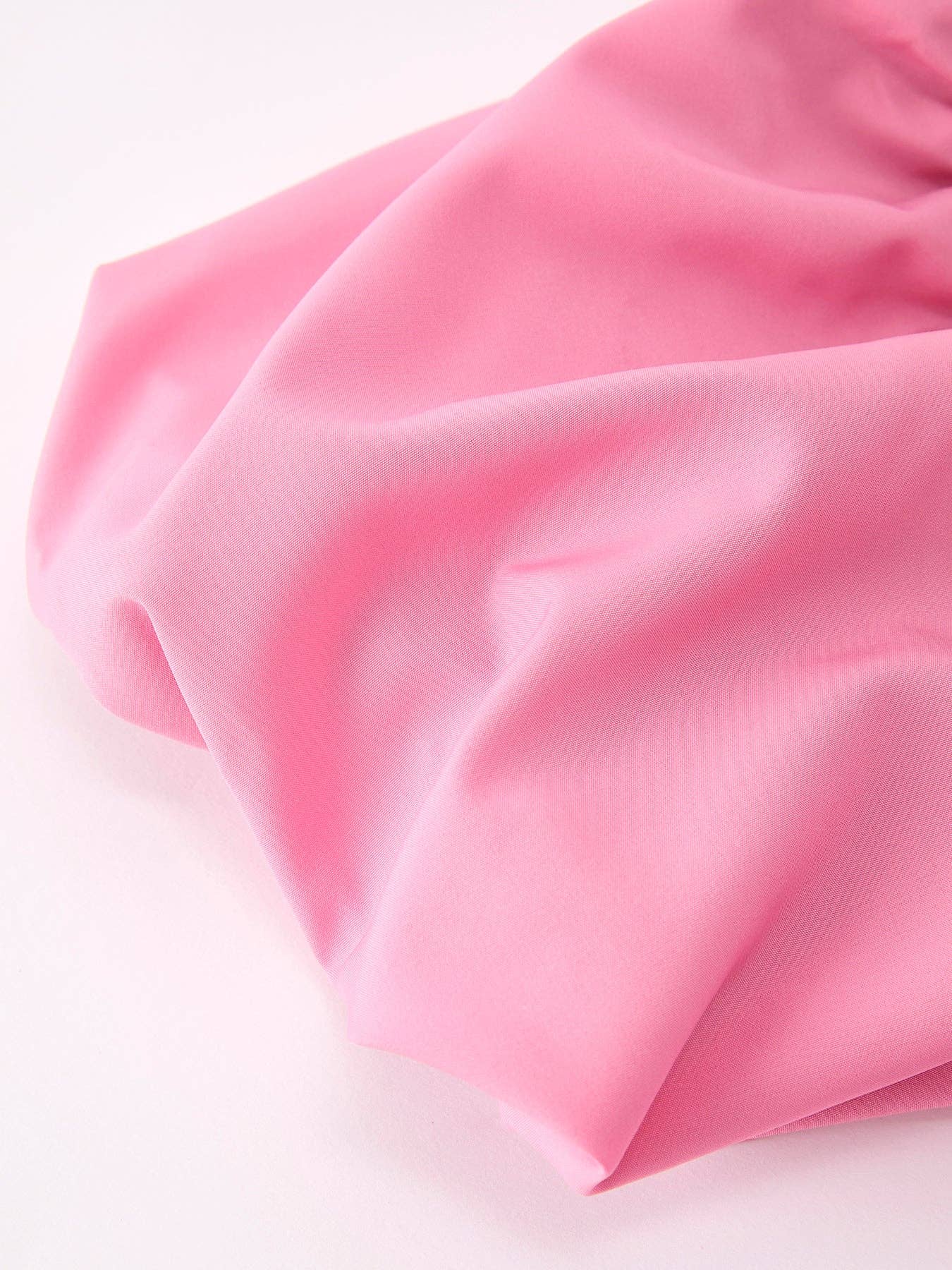 Mommy and Me Summer Pink Girls Dress Smocked Puff Sleeve Ruffle