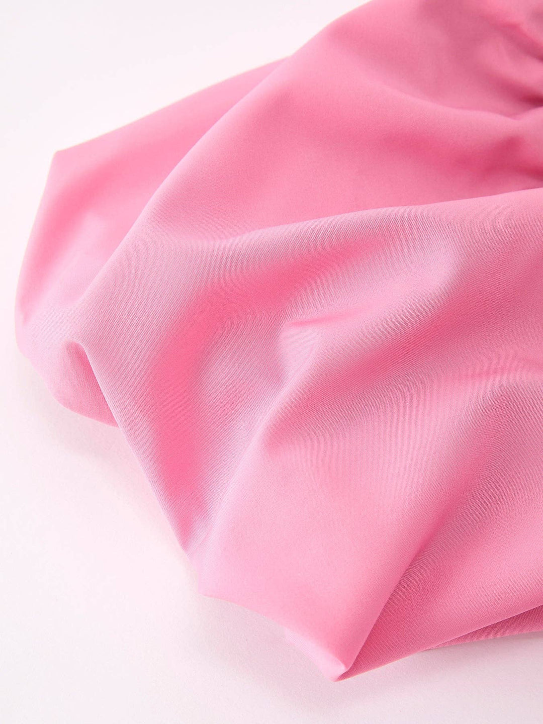 Mommy and Me Adult Pink Smocked Puff Sleeve Ruffle Dress