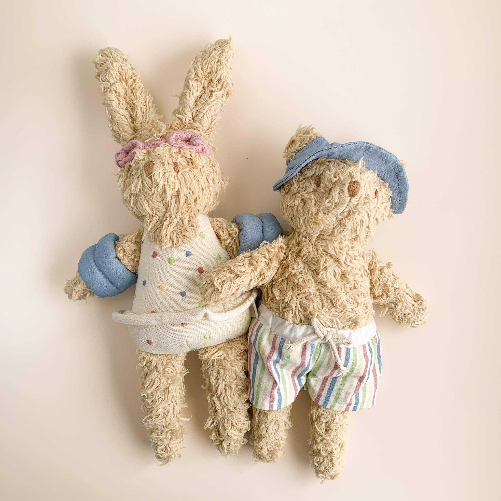 Plush Bunny Beach Toy Baby Kid Summer Ocean Swim Vacation