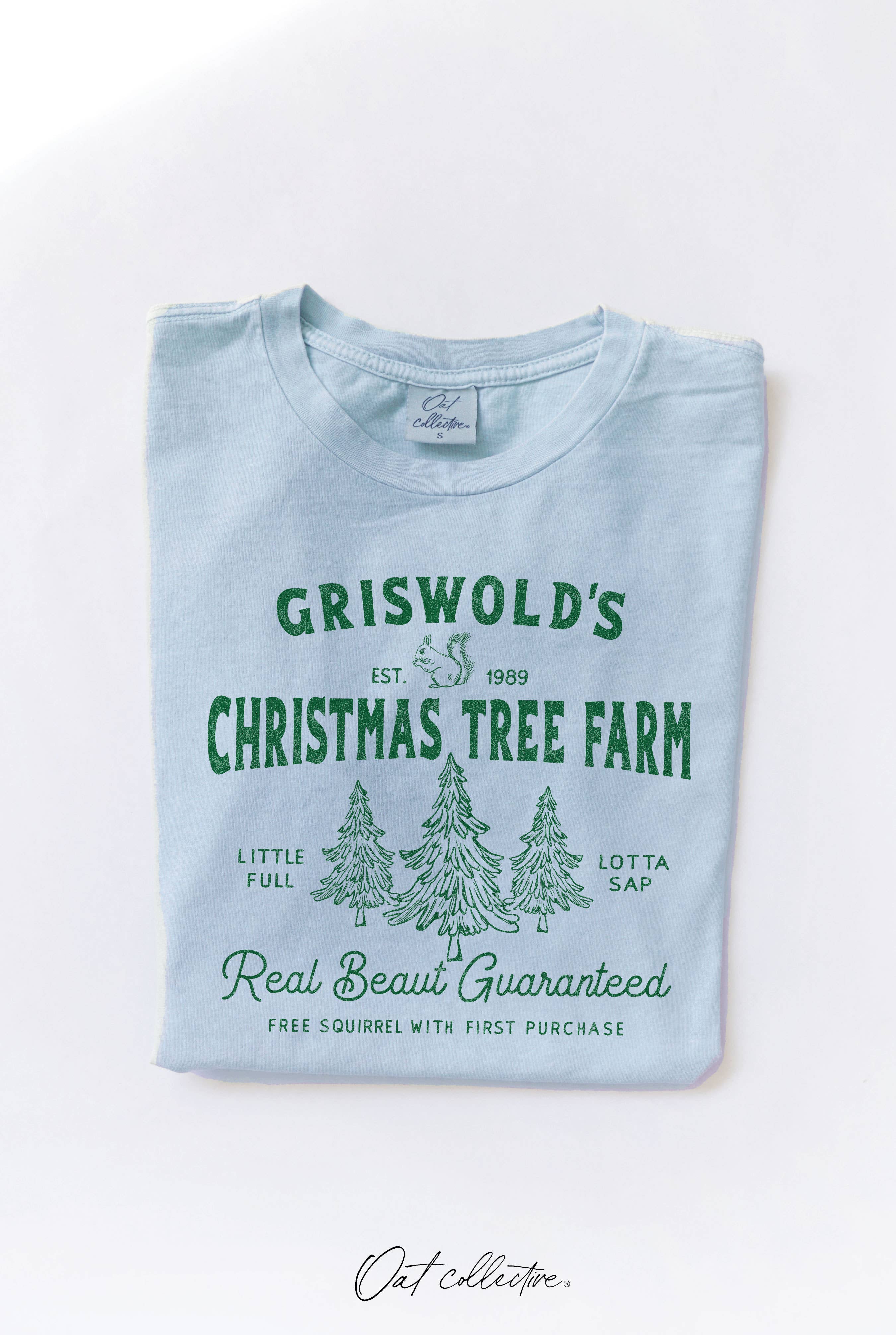 GRISWOLD'S CHRISTMAS TREE FARM  Mineral Graphic Top