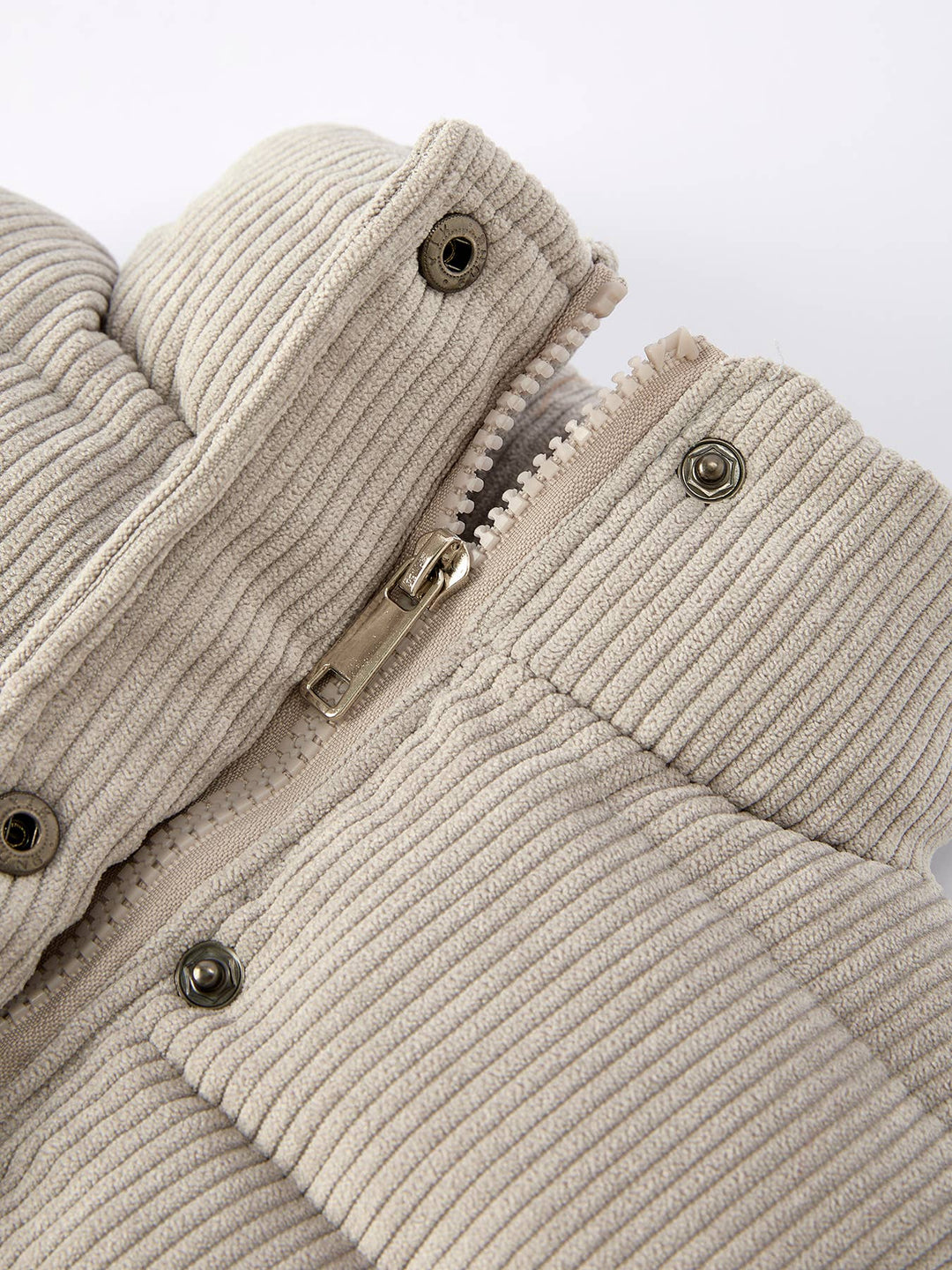 Baby Girl Stripe Down Vest – Warm &amp; Stylish