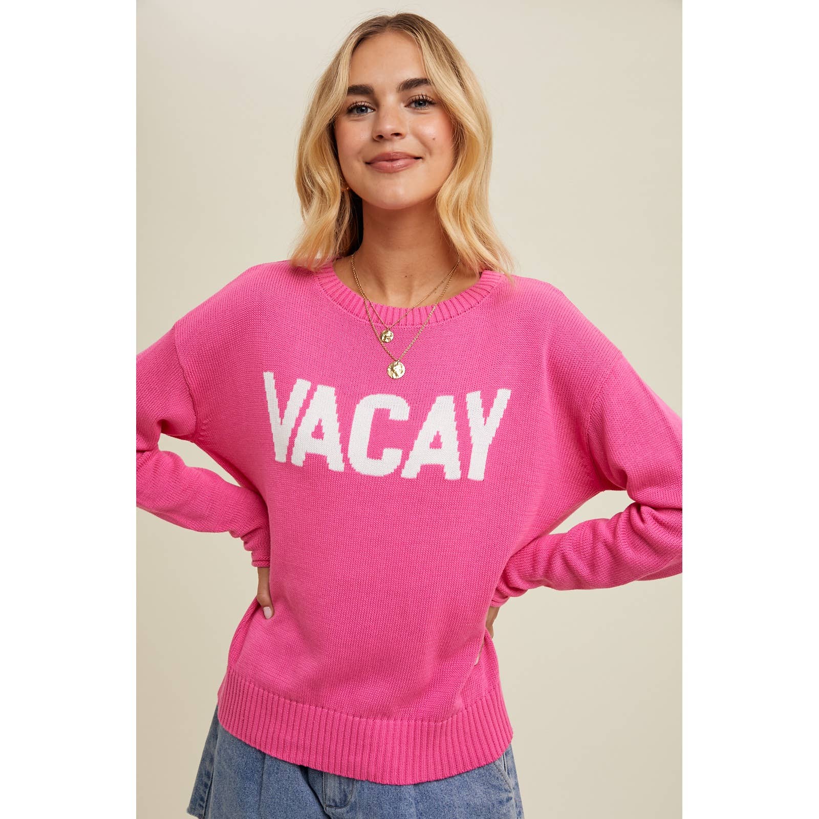 VACAY LIGHTWEIGHT SWEATER / WL24-9274