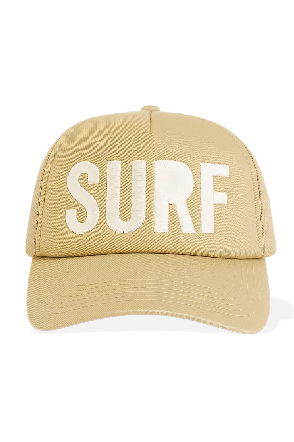 Surf Embroidered Trucker Hat
