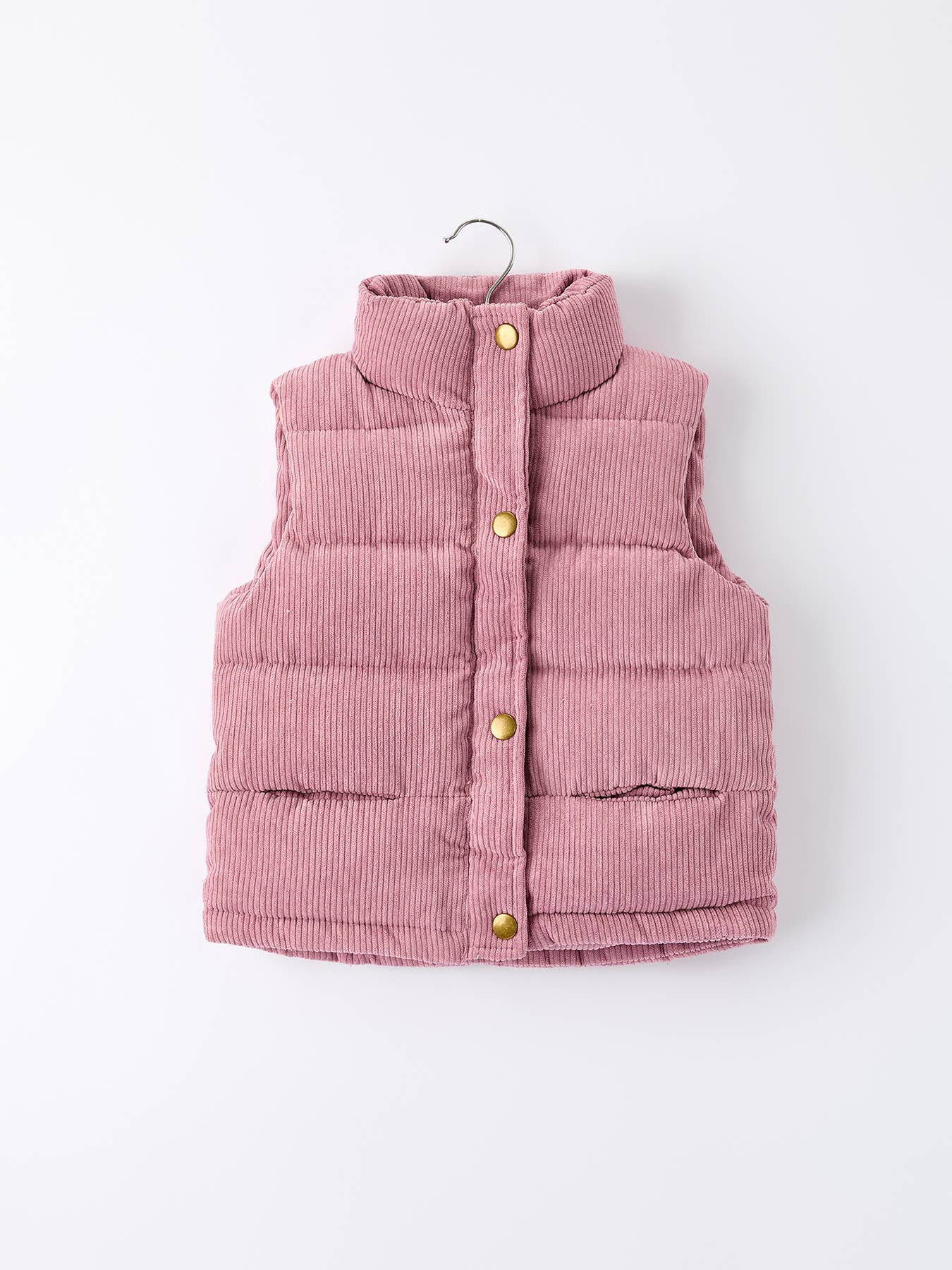Baby Girl Stripe Down Vest – Warm & Stylish