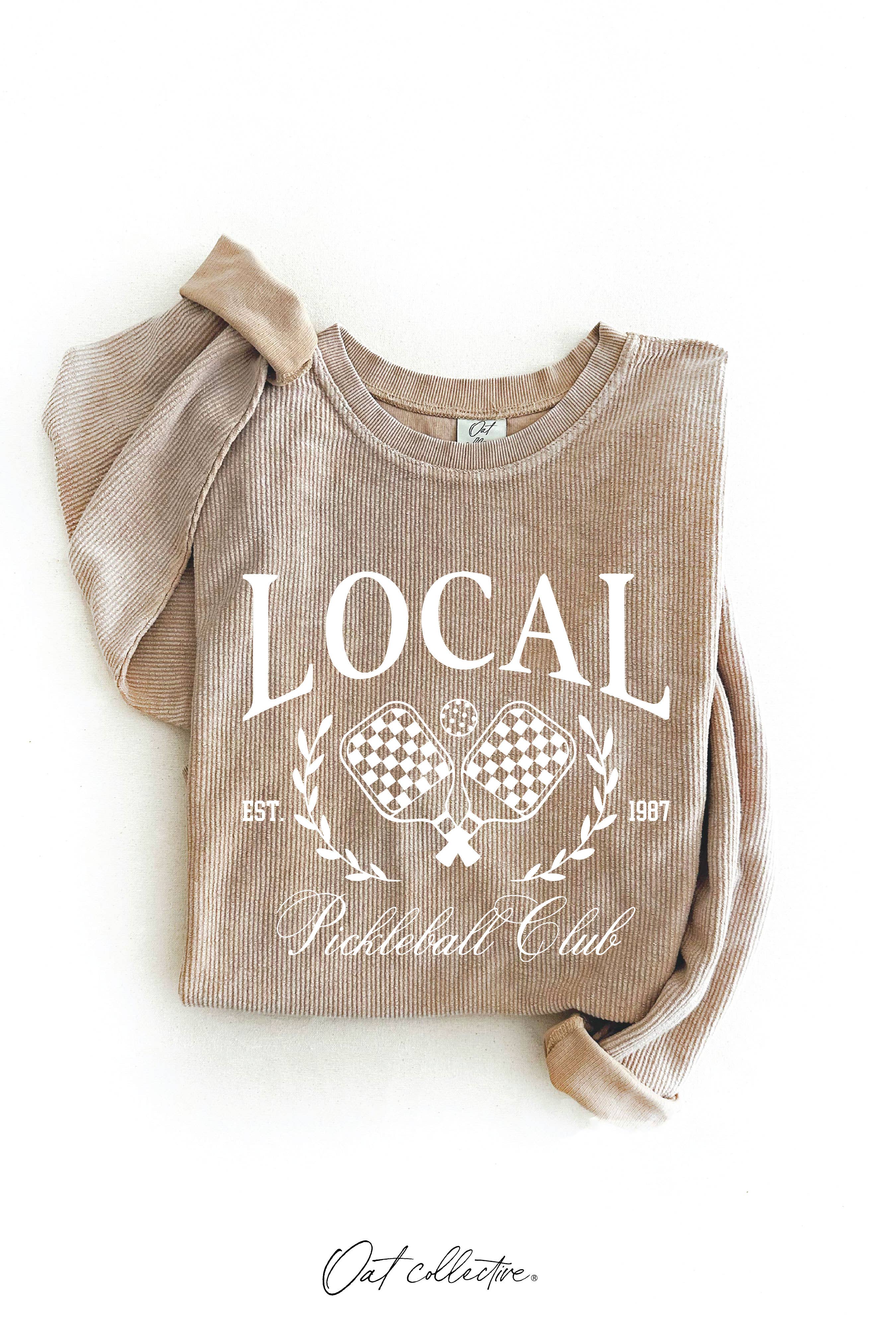 LOCAL PICKLEBALL CLUB   Thermal Vintage Pullover
