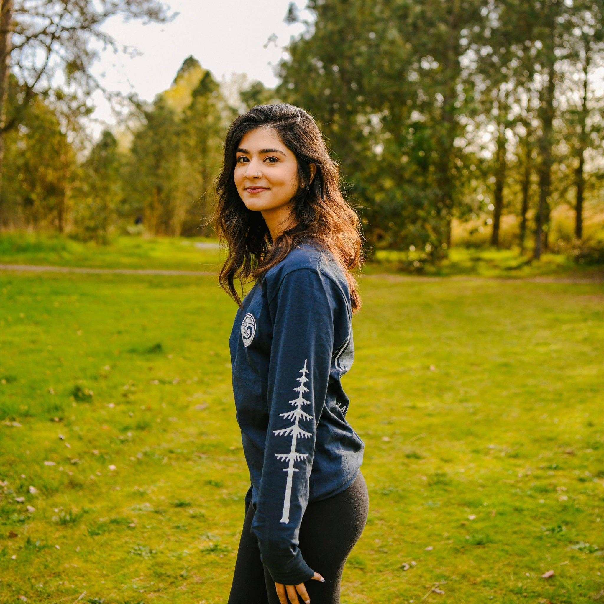Supernal Nyx Men's + Women's Organic T-Shirt | Navy