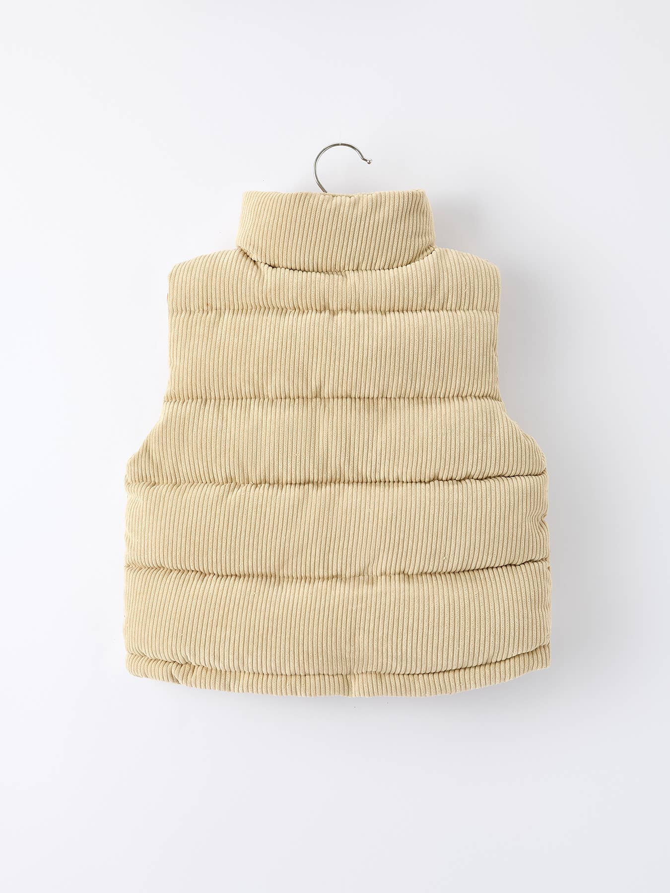Baby Girl Stripe Down Vest – Warm & Stylish