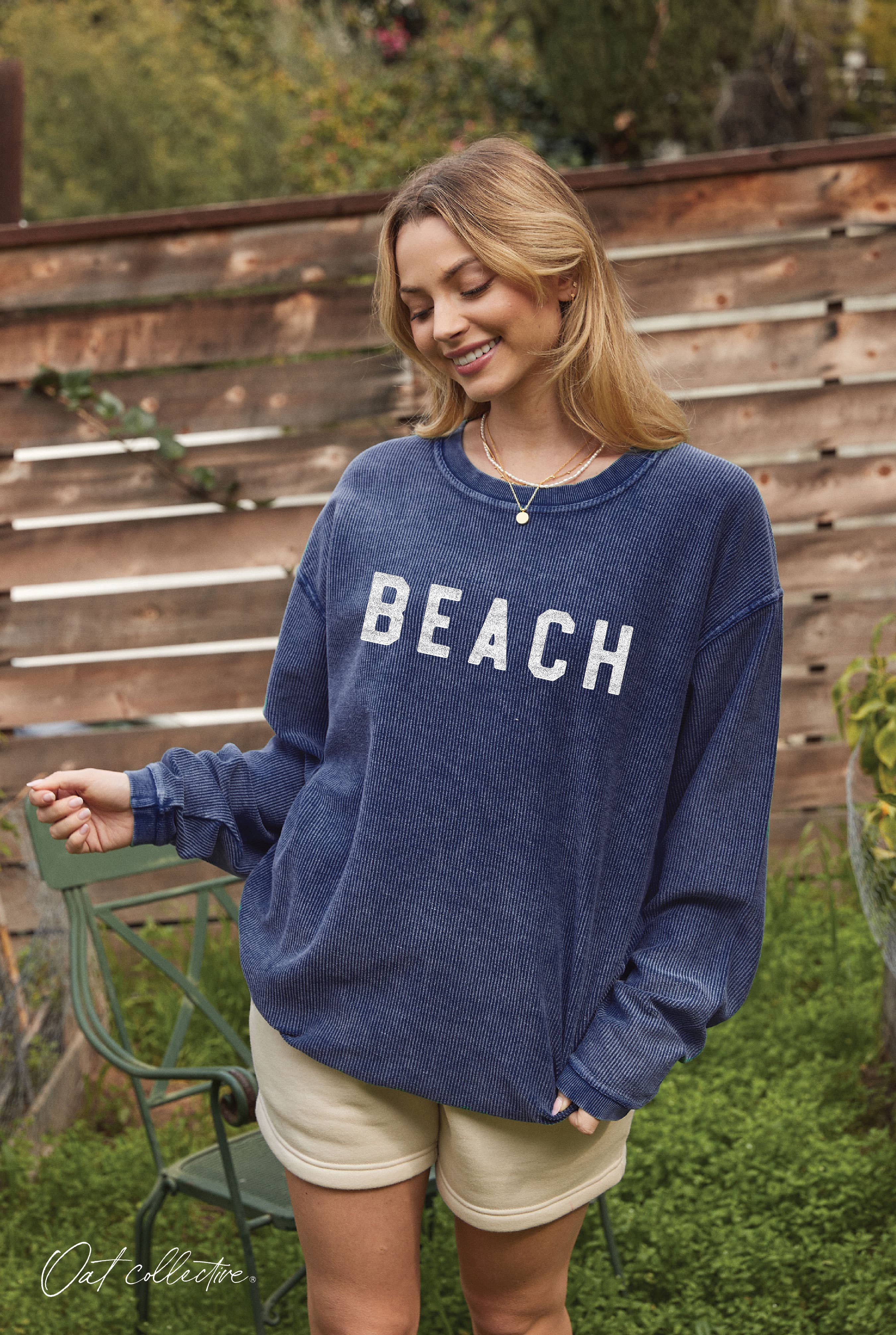 BEACH Thermal Vintage Pullover