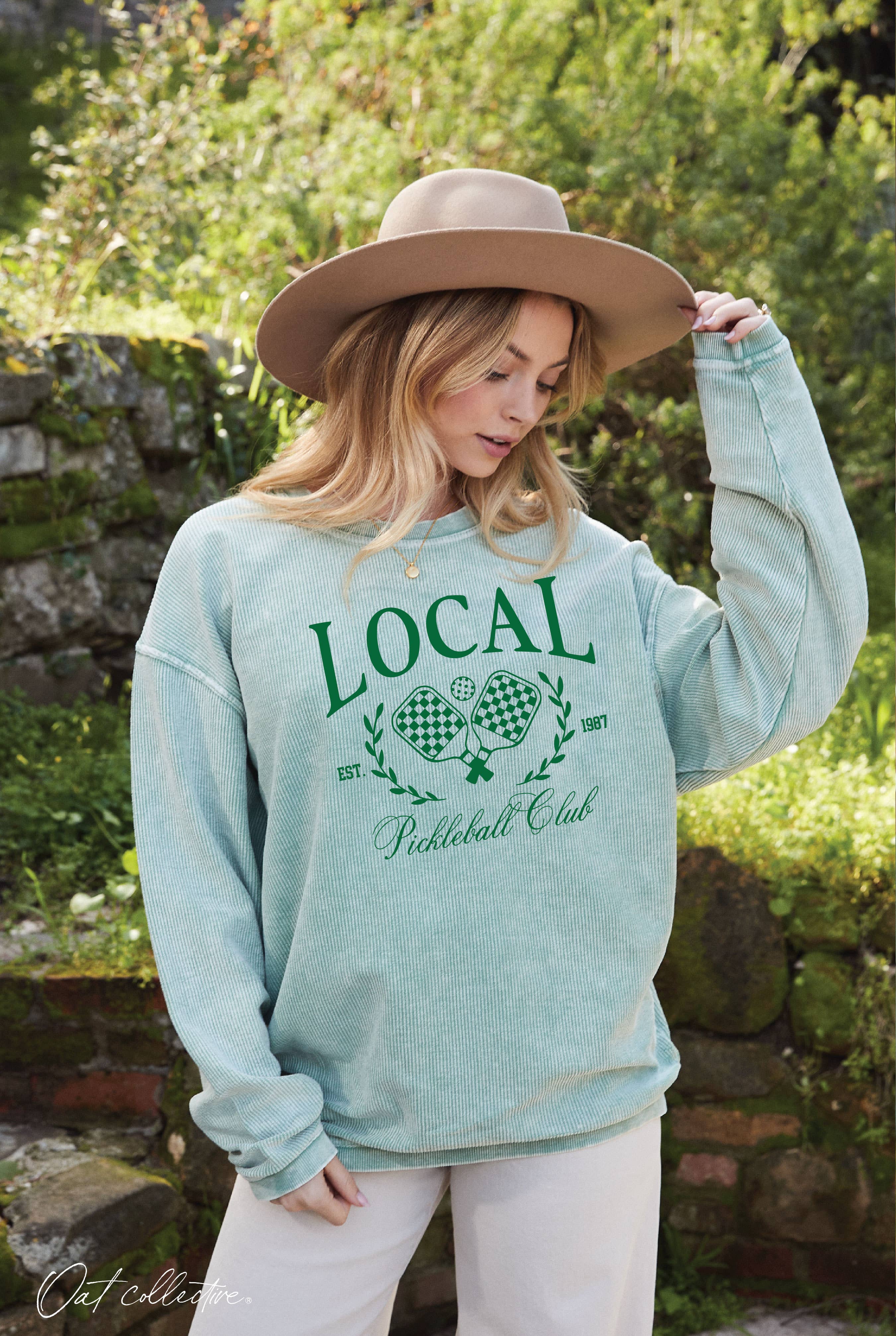 LOCAL PICKLEBALL CLUB   Thermal Vintage Pullover