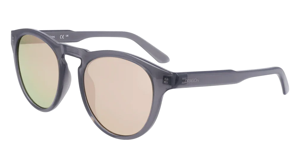 Gray Dragon sunglasses with gradient lenses, stylish outdoor eyewear for sun protection