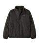 Black quilted outdoor jacket for coastal adventures and trail hikes