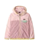 Pink hooded fleece jacket with front pocket, perfect for coastal PNW adventures and everyday outdoor style.