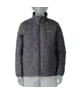 Gray quilted outdoor jacket for coastal adventures and PNW weekends