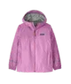 Pink hooded rain jacket for outdoor adventures, perfect for PNW weather and coastal days