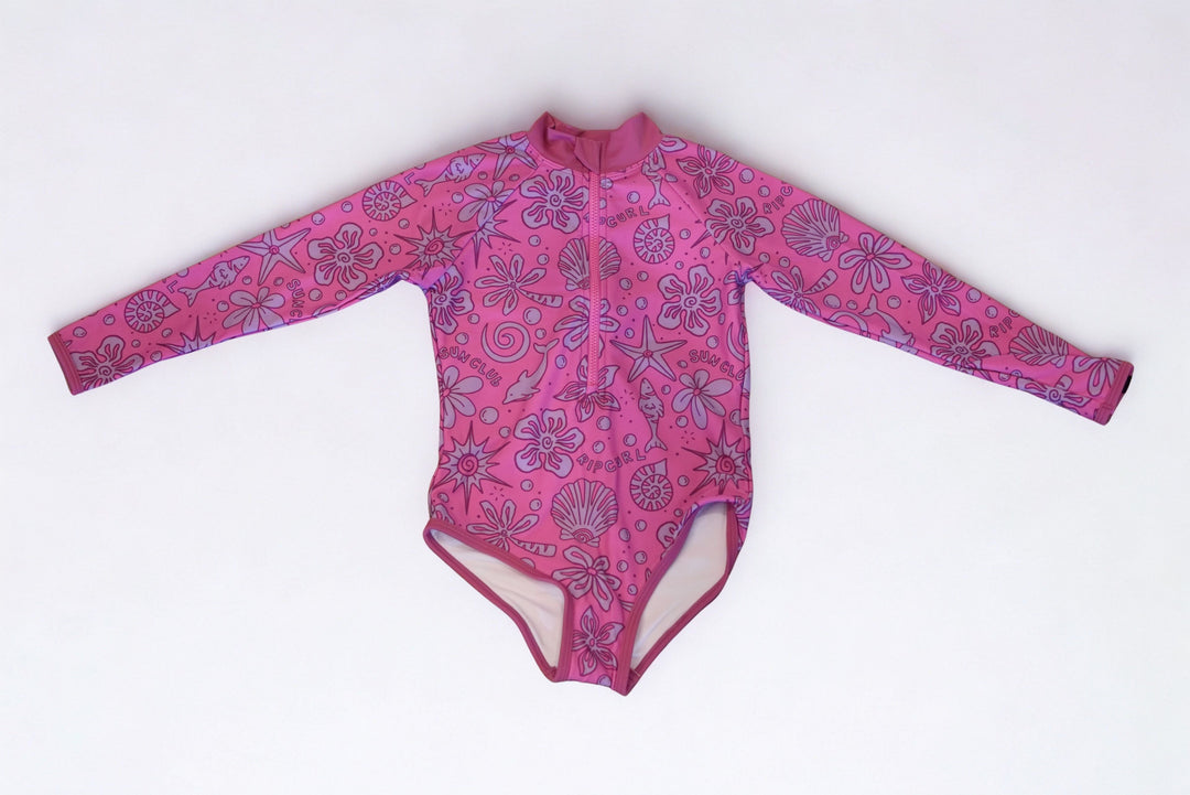 SUNSHINE CLUB LS SURFSUIT - basecamp board and bike
