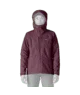 Maroon hooded outdoor jacket for coastal adventures and trail hikes