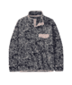 Cozy patterned fleece pullover for PNW outdoor adventures and coastal style