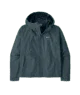 Dark gray hooded outdoor jacket for coastal adventures and trail hikes