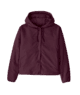 Maroon hooded puffer jacket for coastal outdoor adventures and PNW weekends