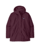 Maroon hooded outdoor jacket for coastal adventures and PNW weekends