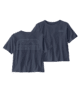 Dark gray cropped t-shirts with subtle graphic print, perfect for coastal PNW adventures and everyday outdoor style.
