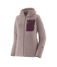 Women's fleece jacket with chest pocket, perfect for PNW outdoor adventures and coastal style.