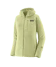 Light green hooded fleece jacket for outdoor adventures and coastal style