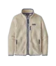 Cream fleece jacket with full zip and side pockets, perfect for coastal PNW adventures and outdoor lifestyle.