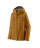 Tan hooded outdoor jacket for coastal adventures and trail hikes