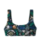 Floral print sports bra for beach days and outdoor adventures in PNW style