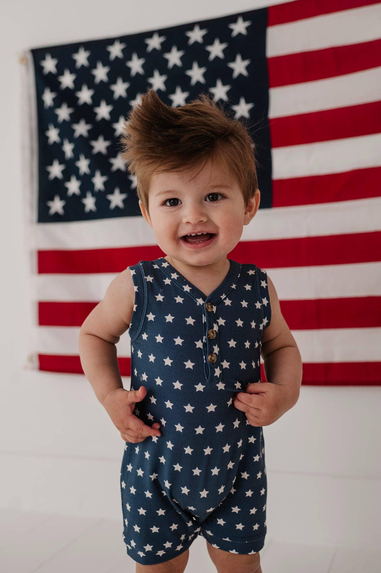 Babysprouts Boy's Sleeveless Romper