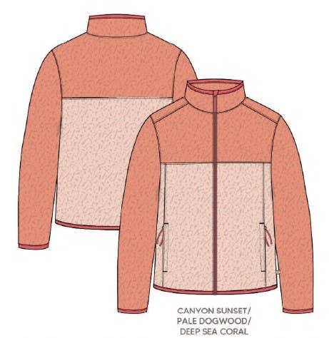 Liv Girls Microfleece Full Zip Jacket