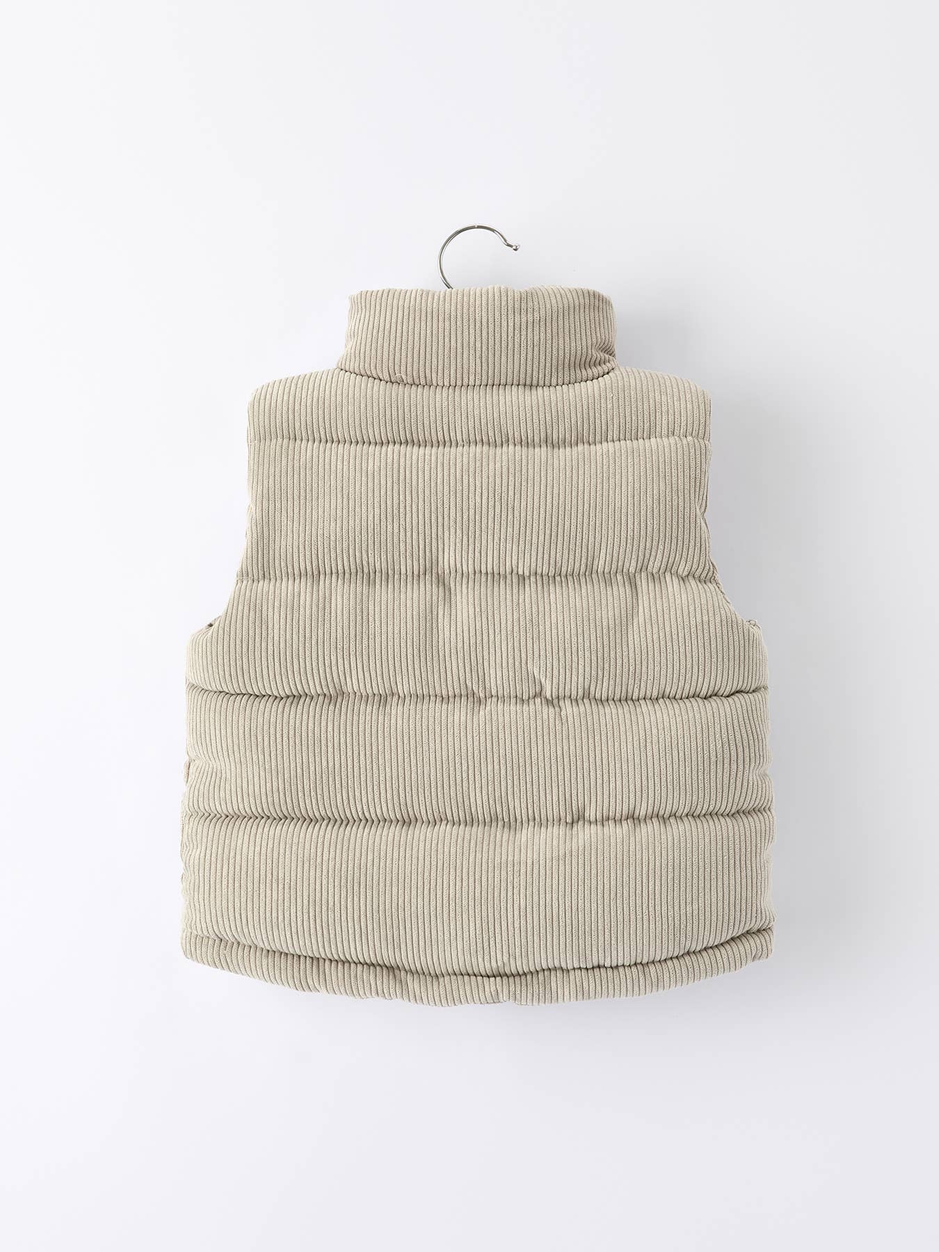 Baby Girl Stripe Down Vest – Warm & Stylish