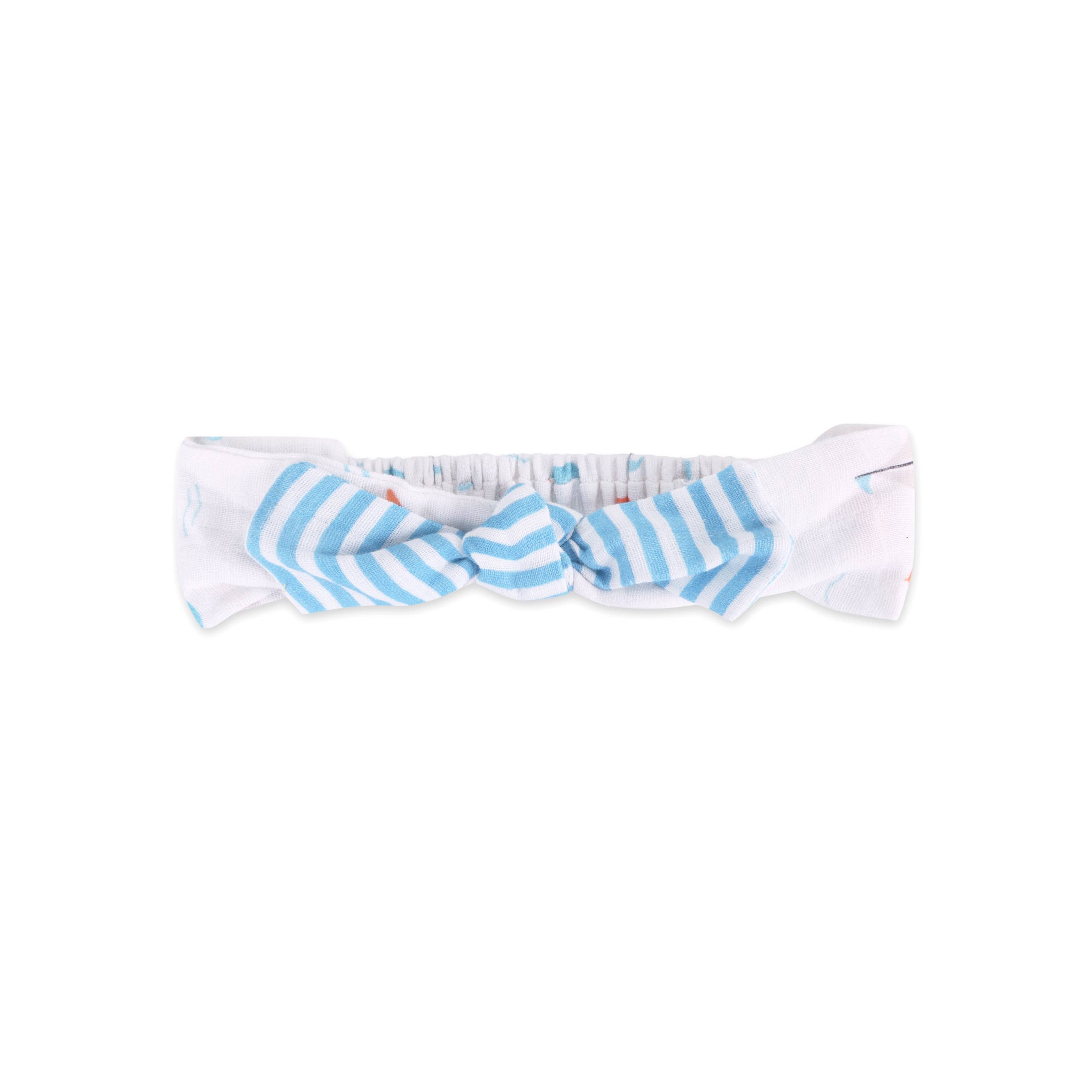 Sailboat Whales Baby Bubble Romper + Headband (Organic)